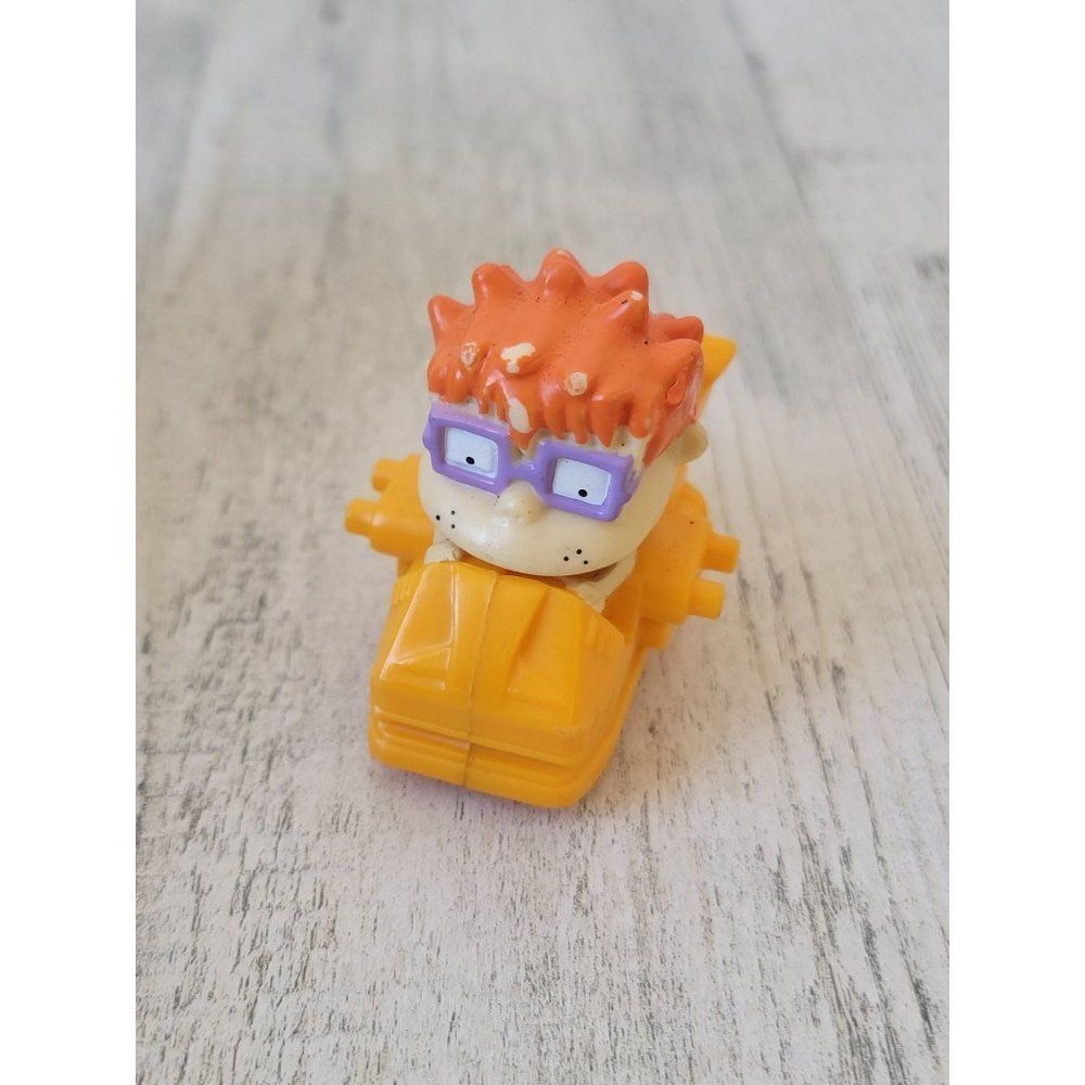 Rugrat Chucky roller coaster cart robot toy figure‎